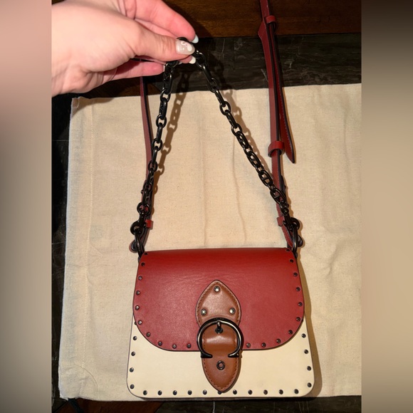 Coach Beat Colorblock Bag with Rivets - Picture 5 of 8